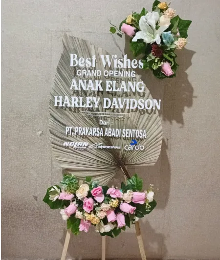 Papan Akrilik Ucapan Grand Opening Pademangan
